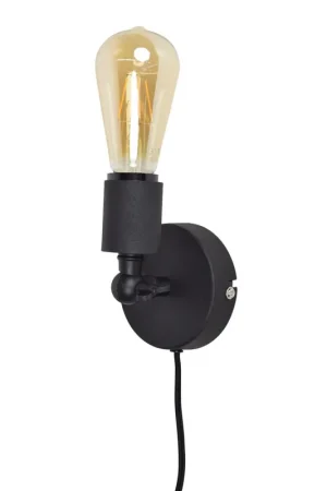 Urban Interiors Wandlamp Bulby vintage Zwart Lage Kosten