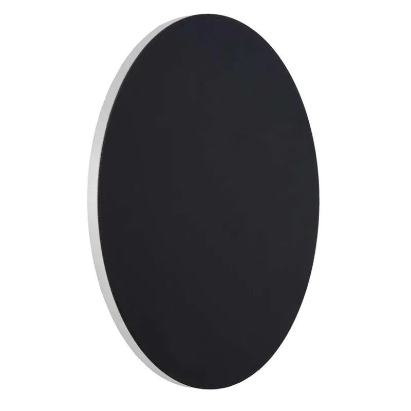 Bestseller Lucide wandlamp Eklyps LED - zwart - Ø 25 cm