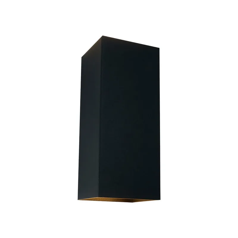 Alleen Vandaag Artdelight Wandlamp Dante XL 2 lichts 24 x 10 cm zwart