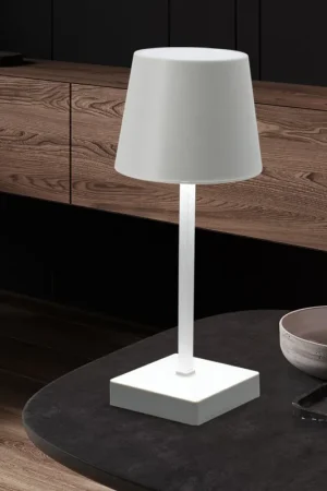 LED tafellamp, oplaadbare batterij, aanraakfunctie, dimbaar, H 26 cm Hete Deal