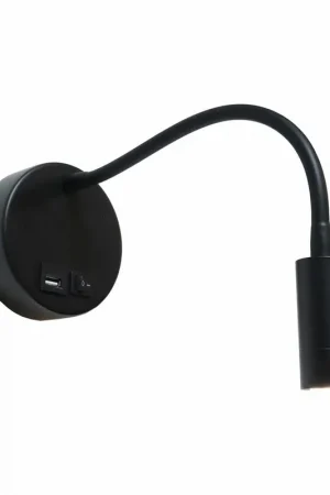 Aanbieding Artdelight Wandlamp Flex USB zwart