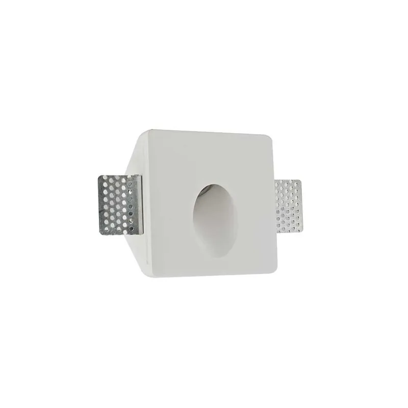 Direct Verzonden Artdelight Wandlamp Gips trimless stuc vierkant wit