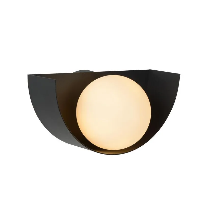 Hoge Kwaliteit Lucide BENNI Wandlamp - Zwart