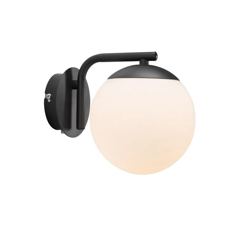 Gratis Retour Nordlux Wandlamp Grant Ø 14,5 cm zwart