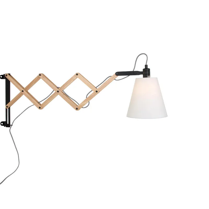 Mexlite Wandlamp liv - beuken - 80x30.5 cm Direct Verzonden