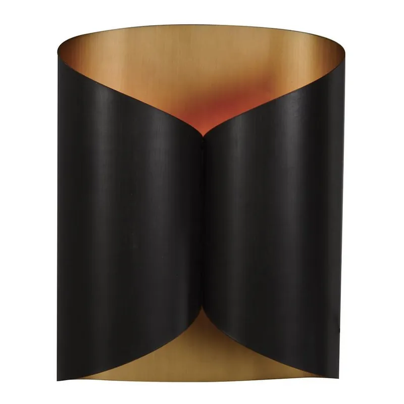 Signature - PAPYRUS Wandlamp - Zwart - 30x16x40 cm Flitsaanbieding