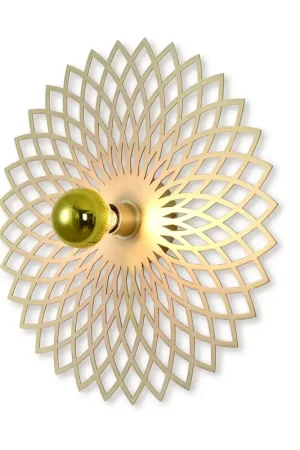 Bestel Nu Ylumen Wandlamp Ombra Ø 50 cm mat goud
