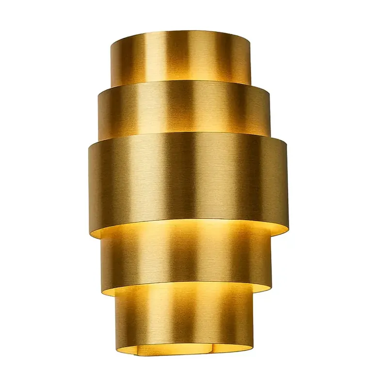 Betrouwbaar Artdelight Wandlamp Rolls H 22 cm brons