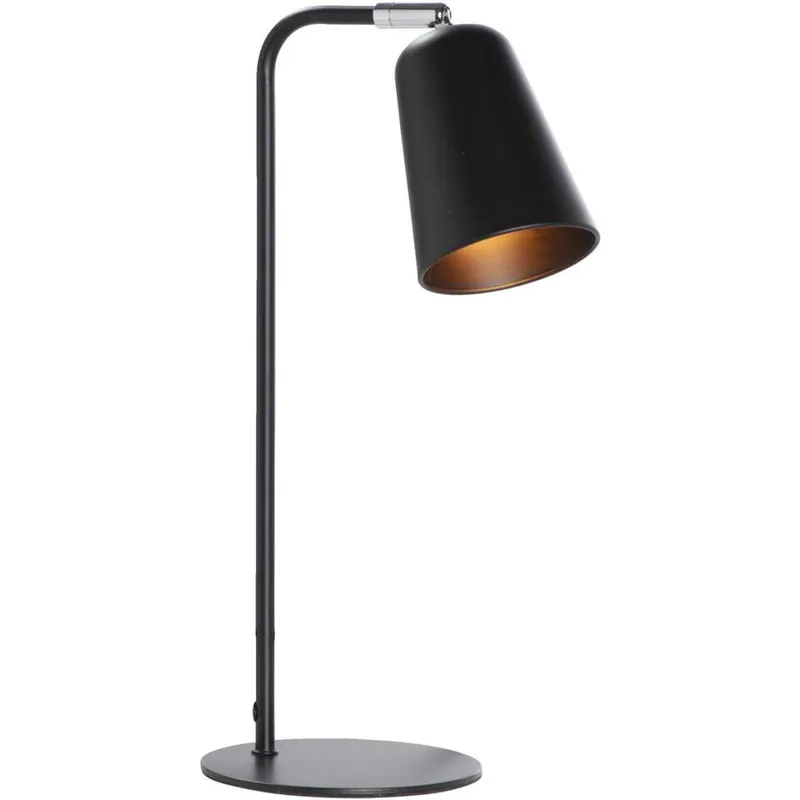 Tafellamp Mels zwart metaal 47,5xØ16 cm Koop Vandaag