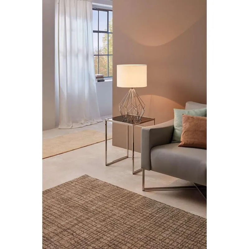 EGLO tafellamp Pedregal - chroom/wit Populair