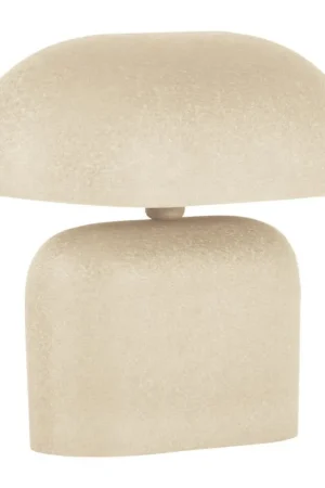 Favoriet WOOOD Tilo Tafellamp 30x34x21 cm - Metaal - Zand - 30x34x21