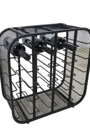 Bestel Nu HSM Collection Wijnrek Clambou staand 20 flessen H 55 cm zwart