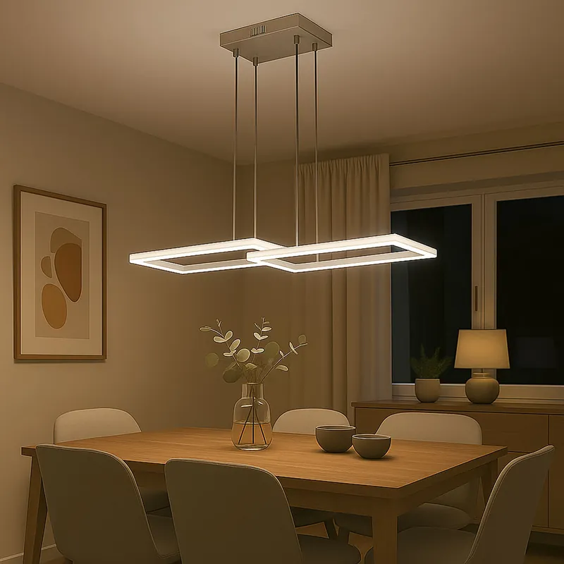 LED-hanglamp, afstandsbediening, RGB-kleurverandering, L 119,5 cm Dagaanbieding