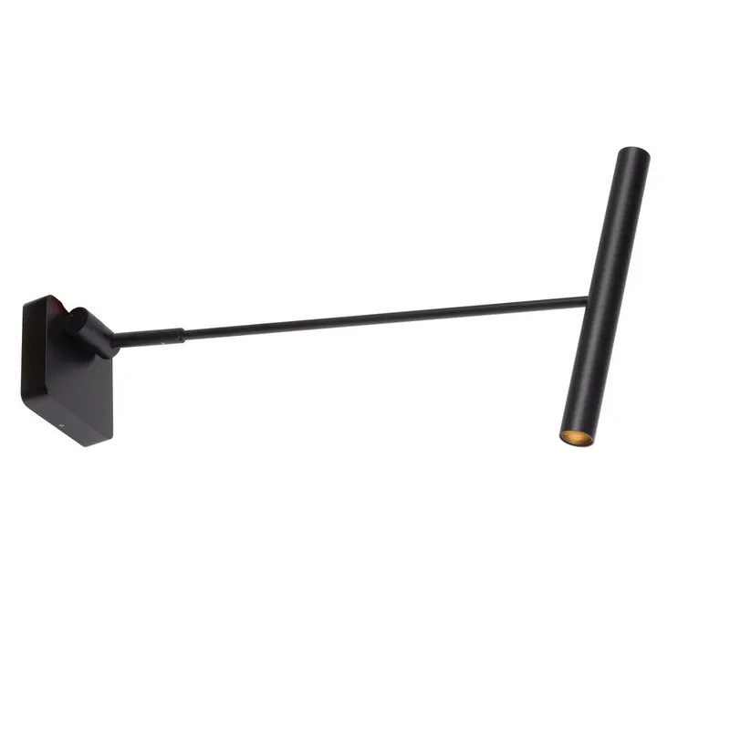 Superprijs Lucide WYGO - Wandlamp - LED Dimb. - 1x5W 2700K - Zwart