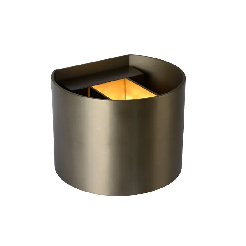 Direct Beschikbaar Lucide XIO - Wandlamp - LED Dimb. - G9 - 1x3,5W 2700K - Verstelbare stralingshoek - Roest bruin