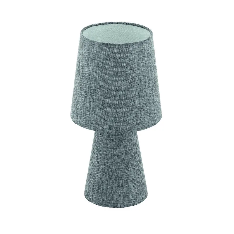 Exclusieve Aanbieding EGLO Carpara Tafellamp - E14 - H 34 cm - Textiel/Linnen - Grijs