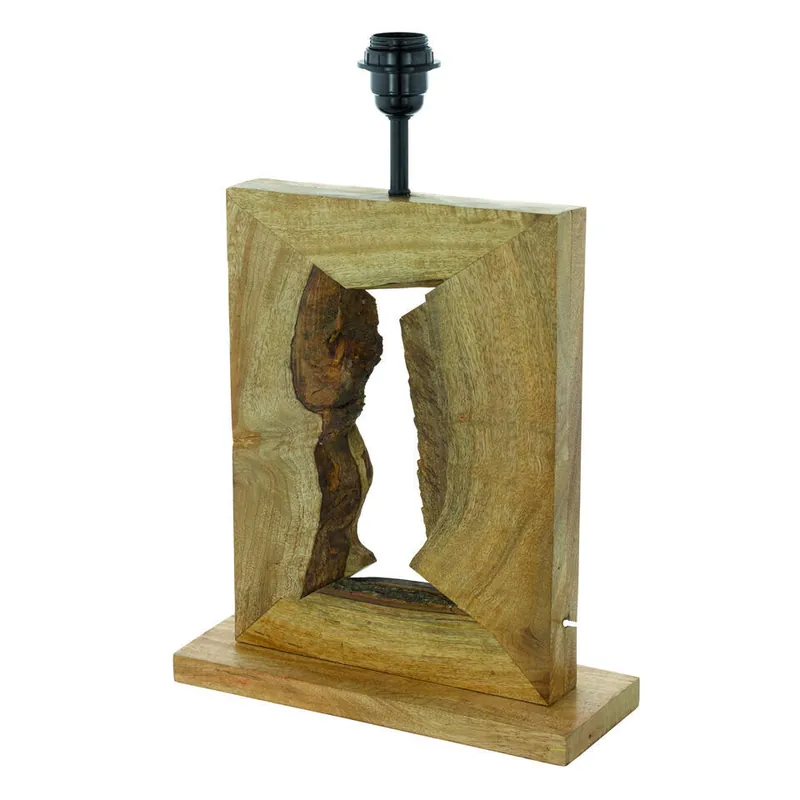 Lage Prijs EGLO Ribadeo tafellamp - E27 -27x12x41,5 cm (L*B*H) - Hout, Bruin