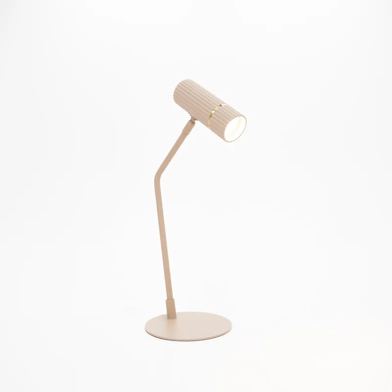 EGLO Caminia Tafellamp - GU10 - 48,5 cm - Zandkleur/Beige/Goud Shop Nu