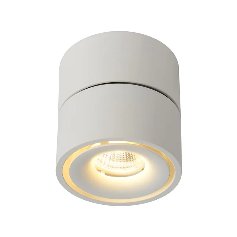 Gratis Verzending Lucide YUMIKO - Plafondspot - Ø 7,8 cm - LED Dimb. - 1x10W 2700K - Wit