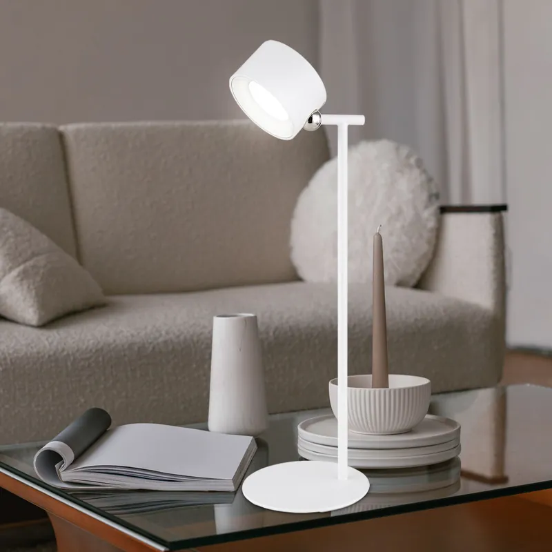 Lage Kosten LED tafellamp, touchdimmer, USB, tafel- en wandlamp, CCT