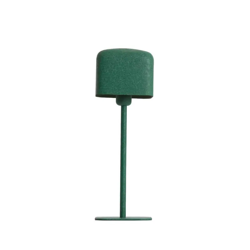Tafellamp Elenie - Groen - 15x15x46cm Nu Kopen