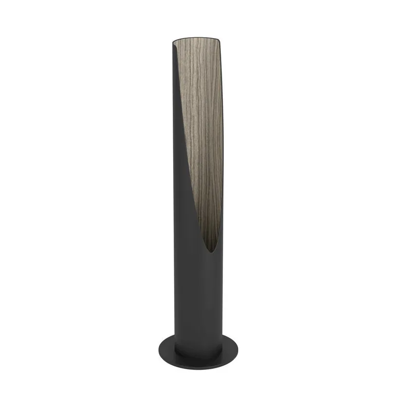 EGLO Barbotto Tafellamp - GU10 - 39,5 cm - Zwart/Bruin - Staal Hoge Kwaliteit