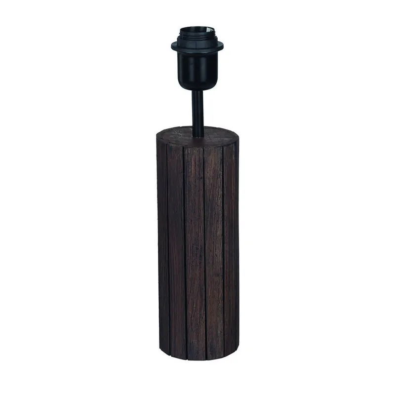 EGLO Thornhill Tafellamp - E27 - Hout - Zwart/Bruin Laatste Kans