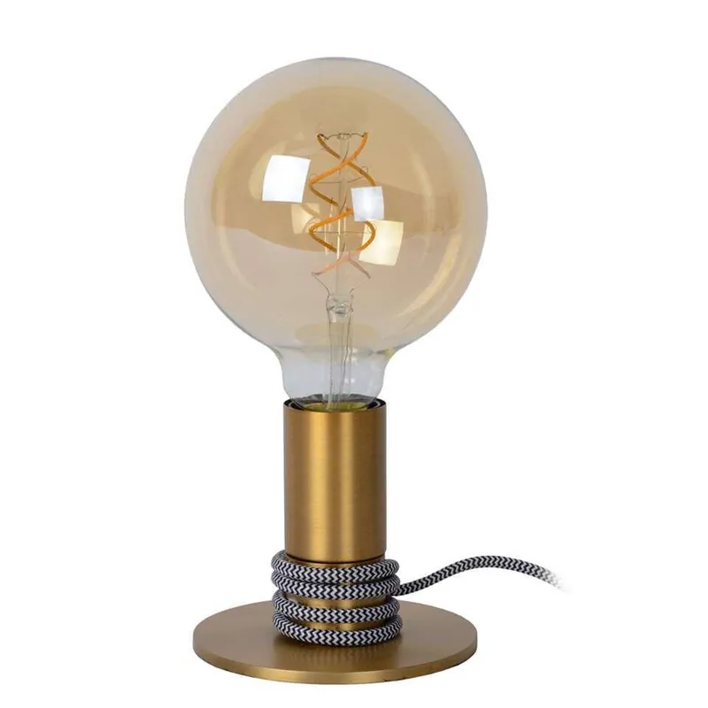Aanbieding Lucide tafellamp Marit - mat goud