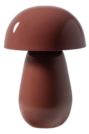 WOOOD Lumor Tafellamp - Metaal - Hoogglans Rood - 44x31x31 Gratis Verzending