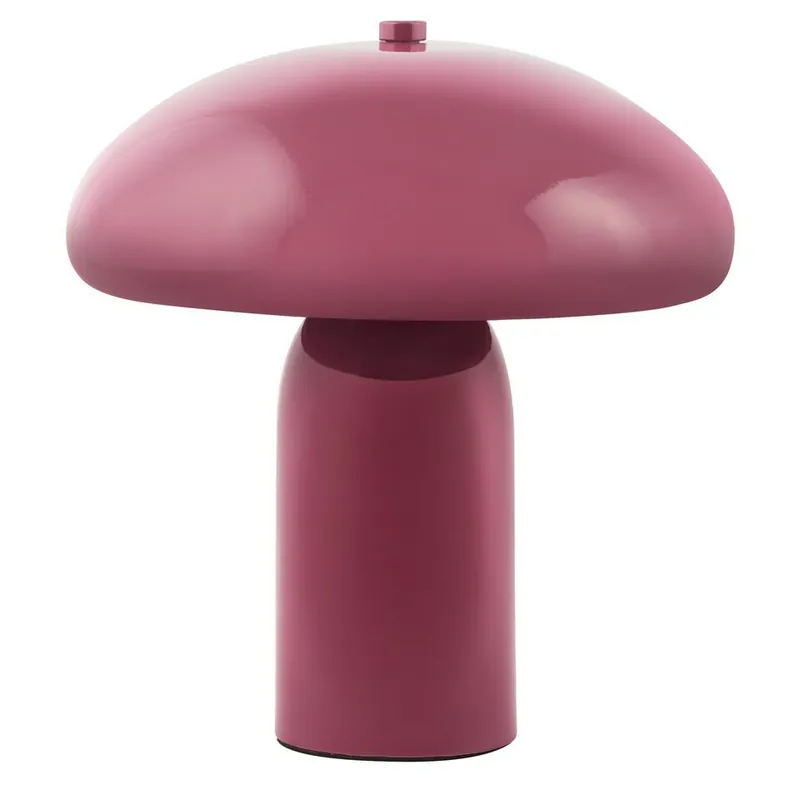SANYA - Tafellamp - Bordeauxrood - 22 cm - IJzer Korting