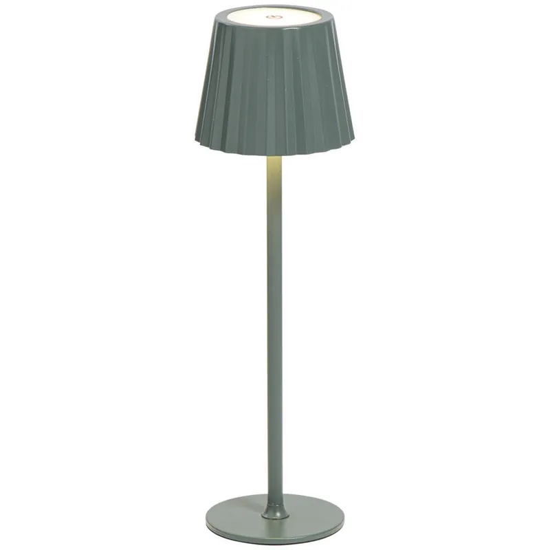 Tafellamp Scotti groen USB LED Finale Uitverkoop