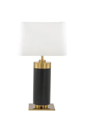 Seizoensaanbieding Signature - VENDOME Tafellamp - Zwart - 40x40x73 cm