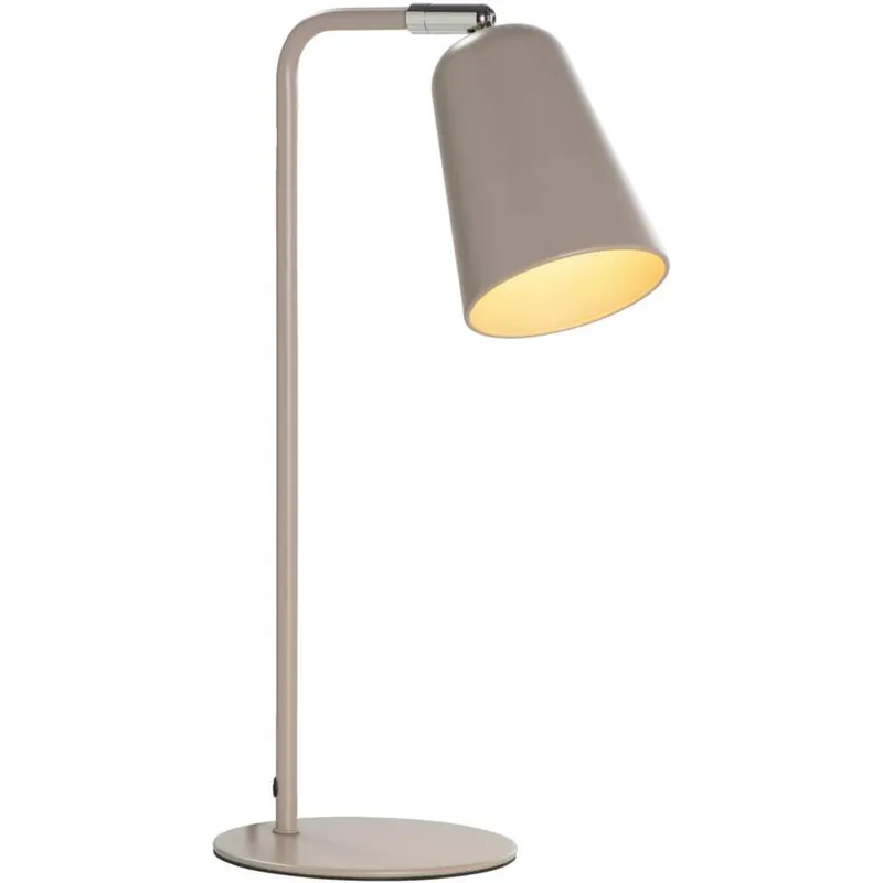 Tafellamp Mels taupe metaal 47,5xØ16 cm Veilige Betaling