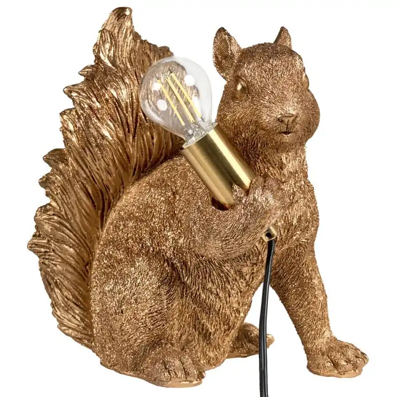 Betrouwbaar PINOLI - Tafellamp - Goud - Polyresin