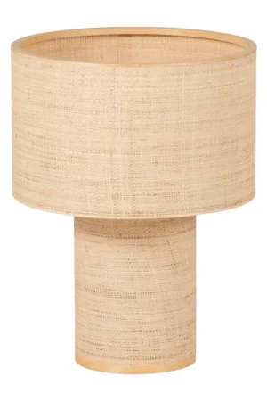 WOOOD Syro Tafellamp Ø 42 CM - Raffia - Naturel - 55x42x42 Goedkoop