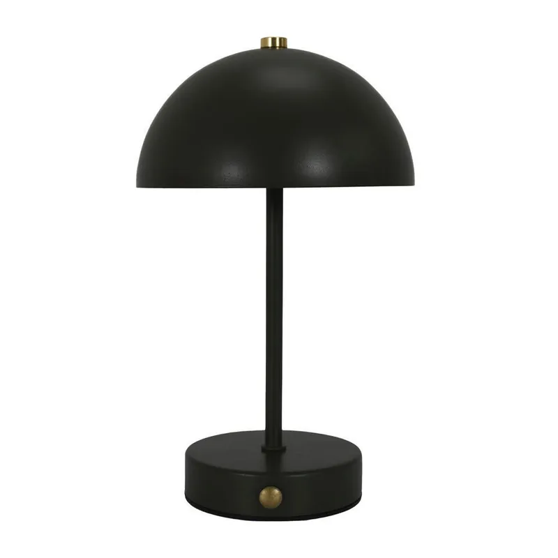 Nu Kopen Home Deco Factory LED tafellamp - zwart - 25.5 cm - draadloos