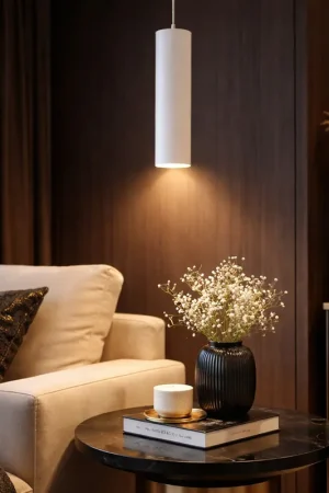 Hanglamp, aluminium, wit, H 30 cm Direct Verzonden