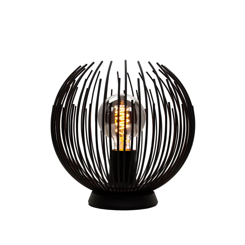 Exclusieve Aanbieding EGLO Venezuela-A Tafellamp - E27 - 22,5 cm - Zwart