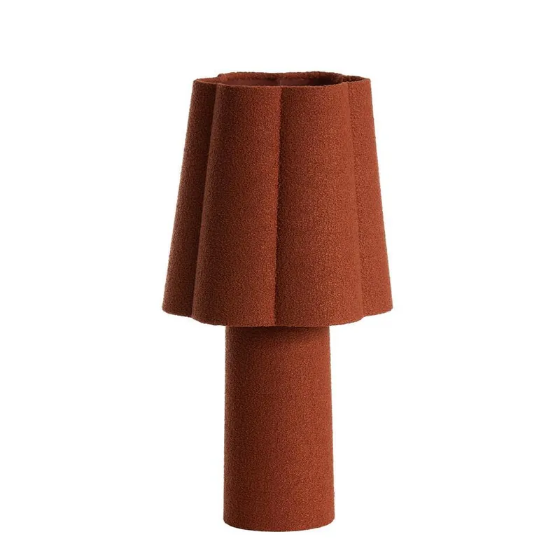 Tafellamp Musaby - Terracotta - Ø25cm Lage Prijs