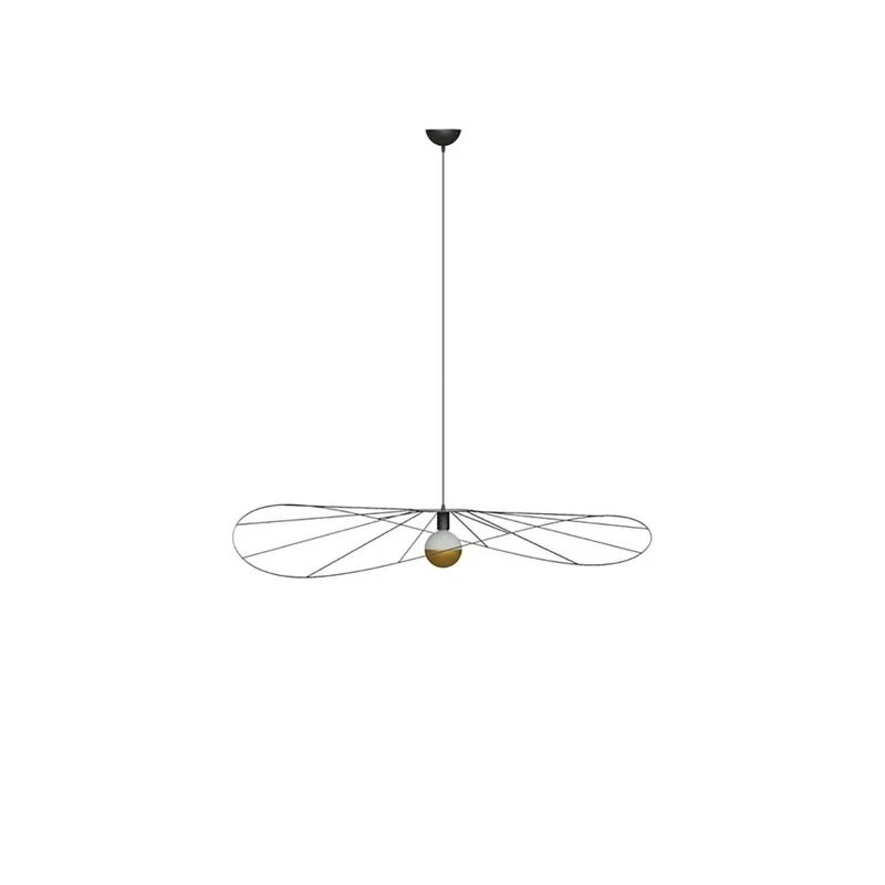 Hanglamp, staal, zwart, D 70 cm Hete Deal