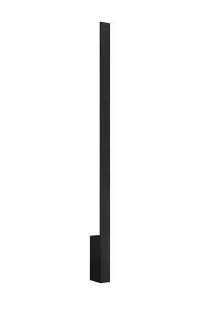 Alleen Vandaag LED wandlamp, aluminium, zwart, H 90 cm, 3000K