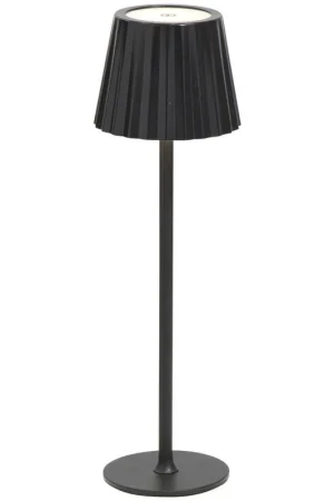 Voordeelprijs Tafellamp Scotti zwart USB LED