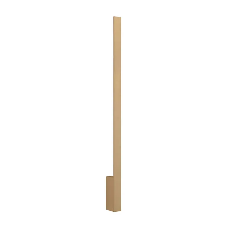 Snelle Levering LED wandlamp, aluminium, goud, H 90 cm, 4000K