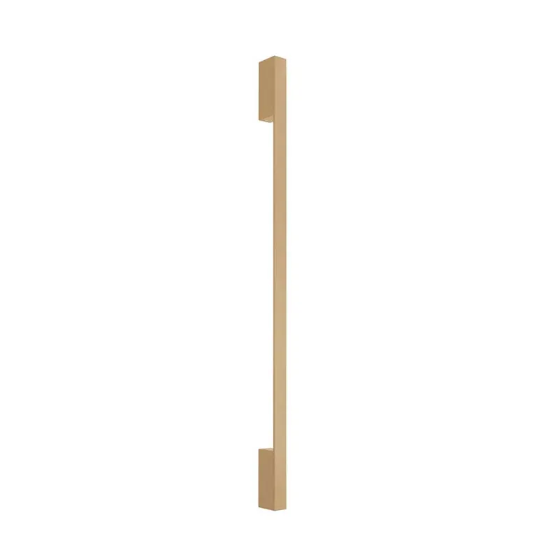 Laatste Versie LED wandlamp, aluminium, goud, H 120 cm, 4000K