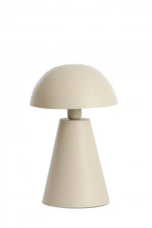 Aanbieding Light & Living - Surrina tafellamp Ø26x41 cm - mat lichtgrijs