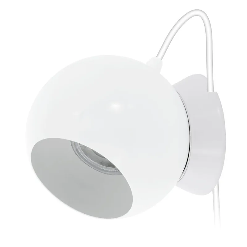 Gereduceerde Prijs EGLO Petto 1 - Tafellamp - 1 Lichts - Ø10,5 cm - Wit