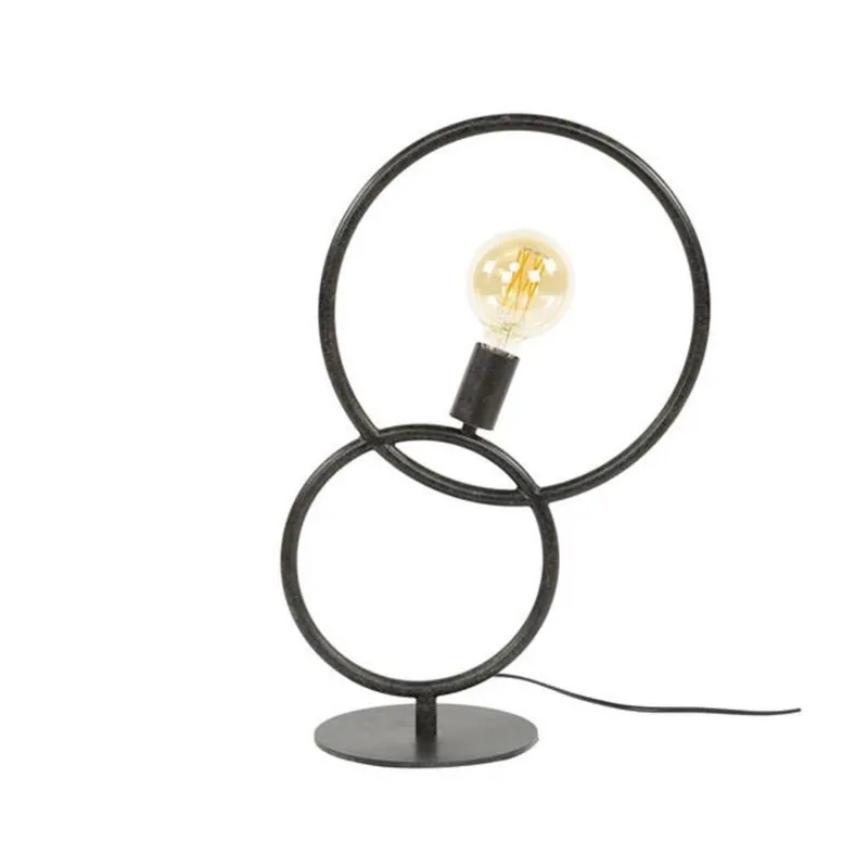 Hoyz Collection - Tafellamp Loop 1-lichts - Artic Zwart Gratis Verzending