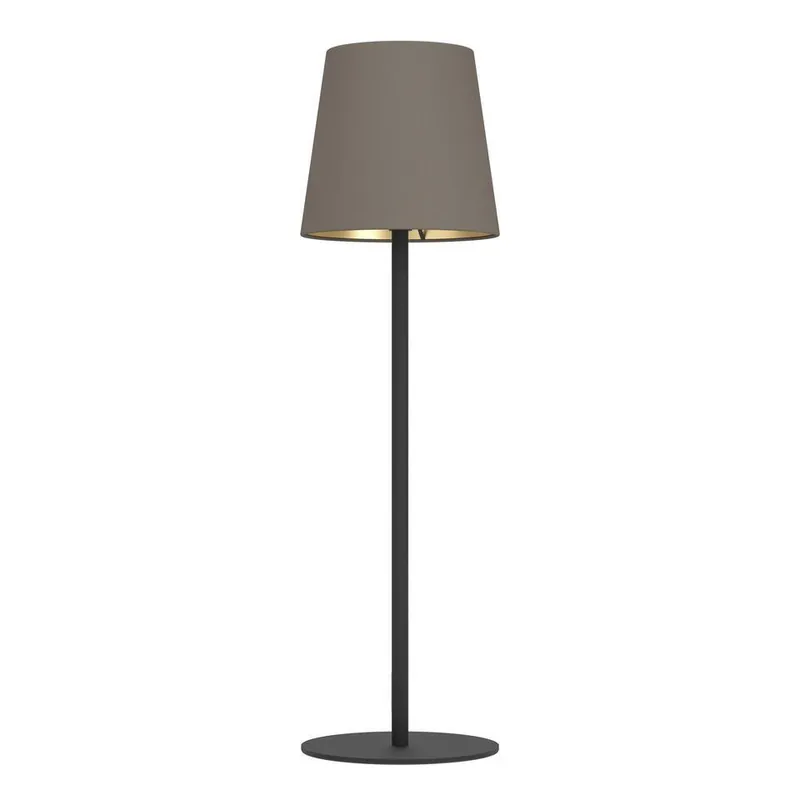 EGLO Fiorana Tafellamp - E14 - 53 cm - Zwart/Cappucino/Goud Hoge Kwaliteit