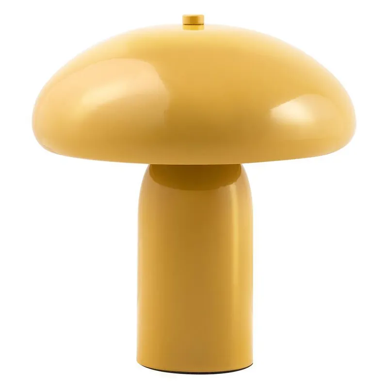 Laatste Versie SANYA - Tafellamp - Geel - 22 cm - IJzer