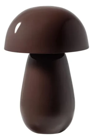 WOOOD Lumor Tafellamp - Metaal - Hoogglans Bruin - 44x31x31 Betrouwbaar